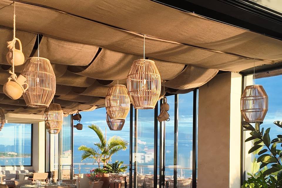 Restaurante en el rooftop