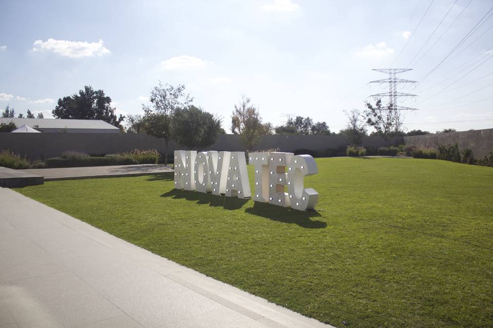 Jardín de eventos