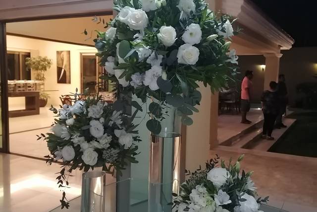 Trío de mix floral