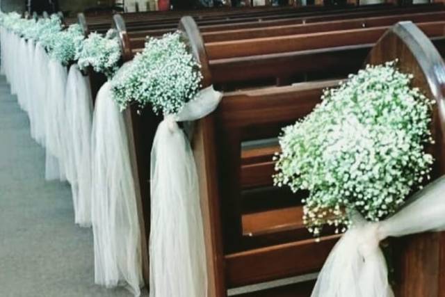 Decoración en ceremonia
