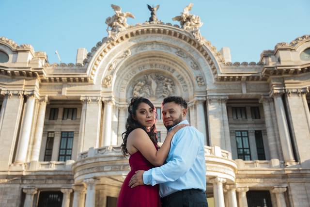 Sesión en bellas artes
