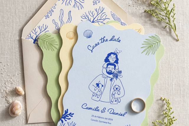 Invitación Tropical