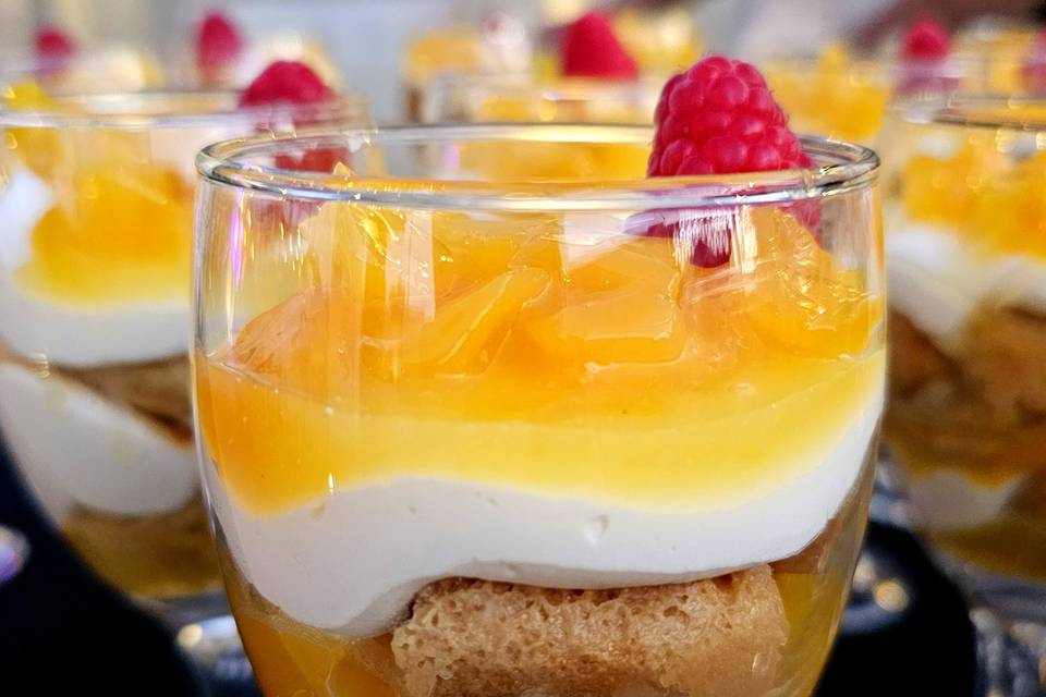 Tiramisú de mango