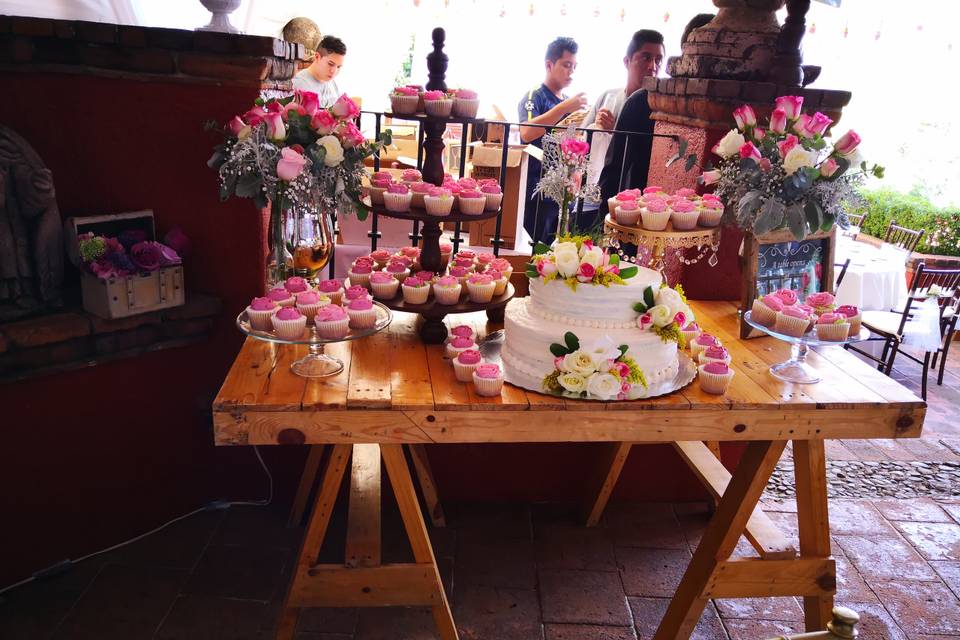 Mesa postres
