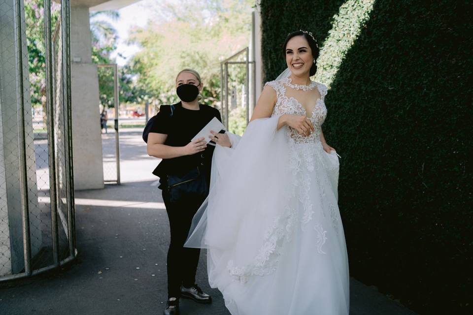 Novias listas para el gran día