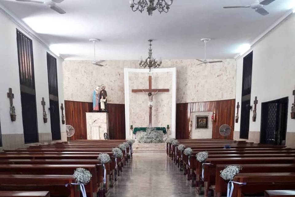 Decoración de iglesia