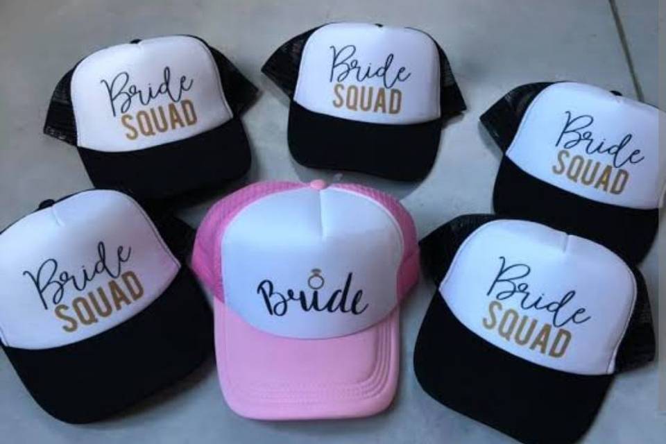 Gorras estampadas o bprdadas