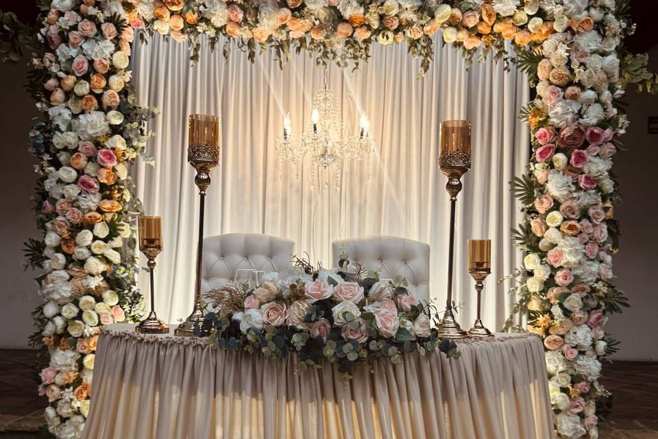 Mesa de novios