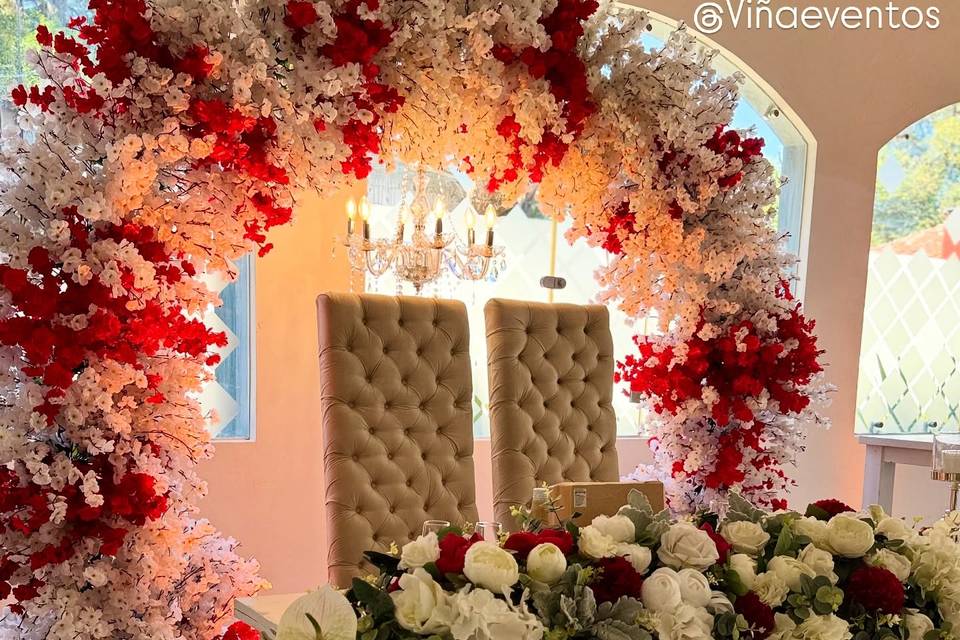 Mesa de novios