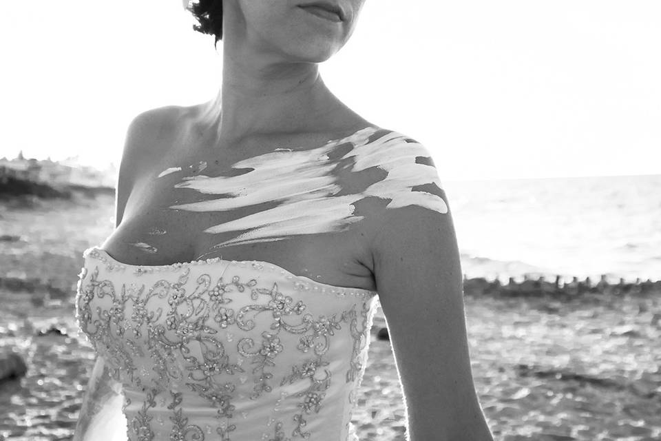 Trash the dress en la playa