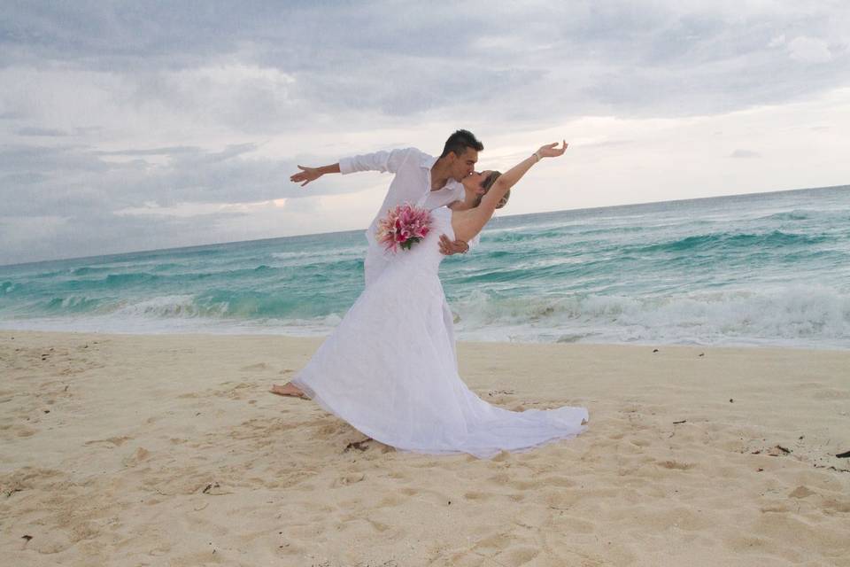 Boda en playa