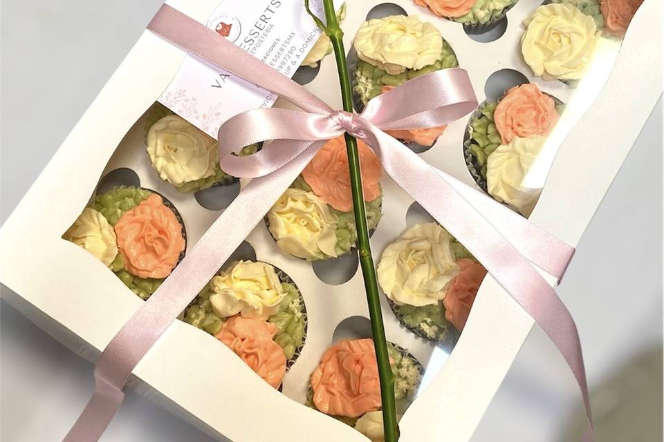 Cupcakes florales