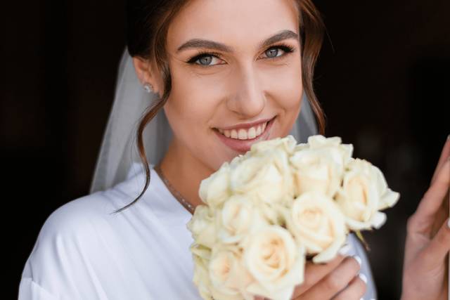 Novia feliz