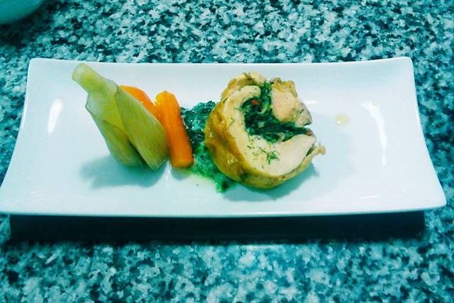 Pollo papillote