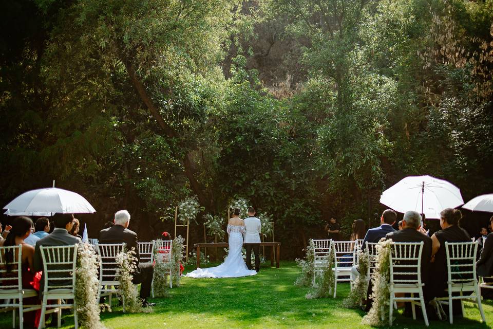 Ceremonia jardín