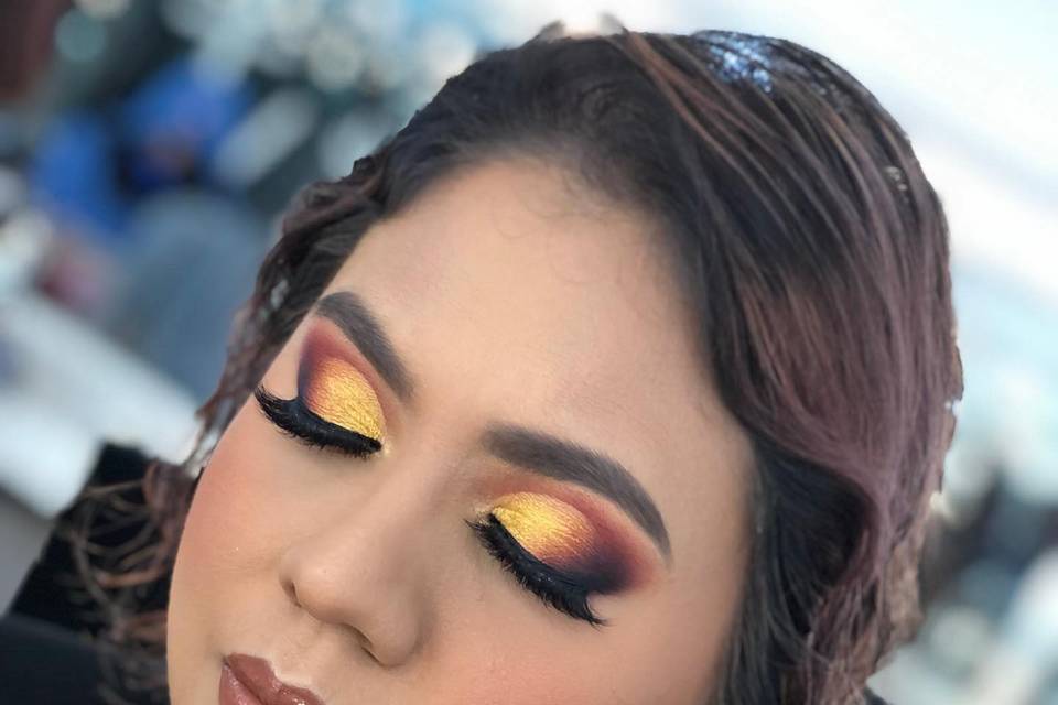 Maquillaje glam