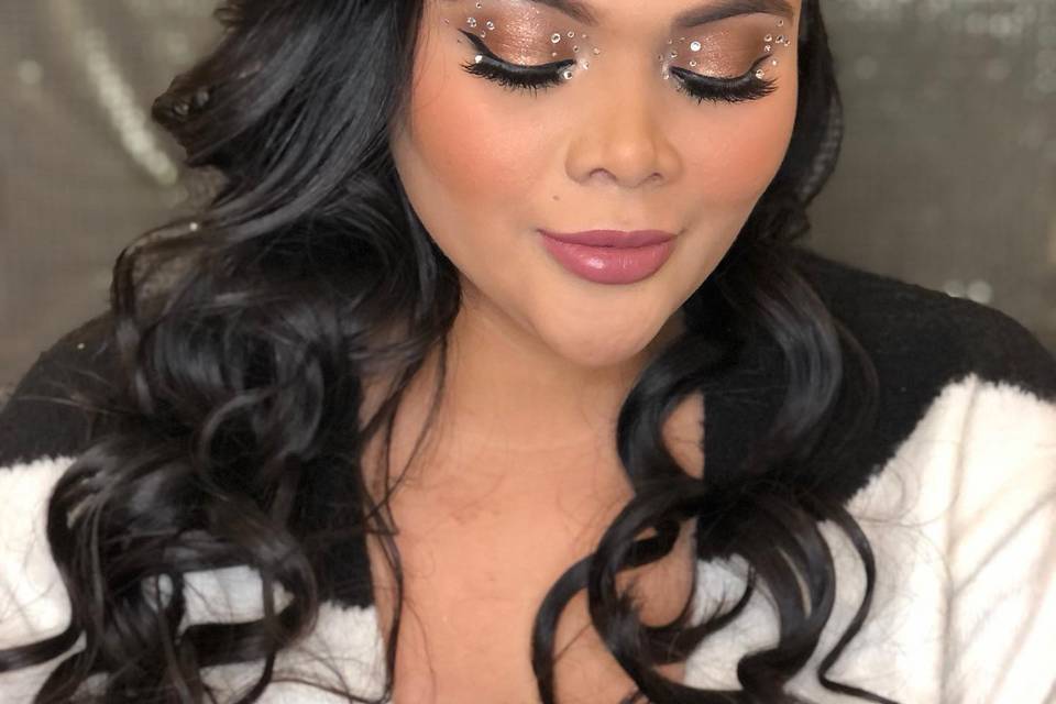 Maquillaje glam