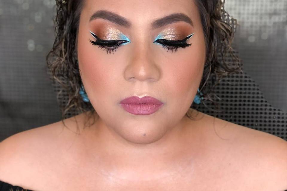 Maquillaje glam