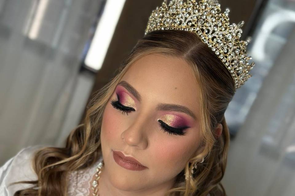 Precioso maquillaje de novia