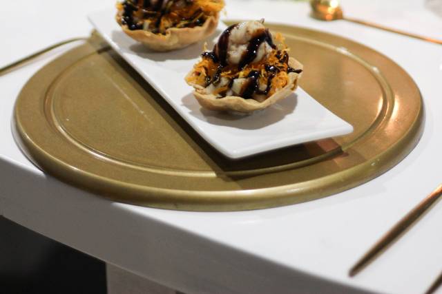 Tostaditas de camarón