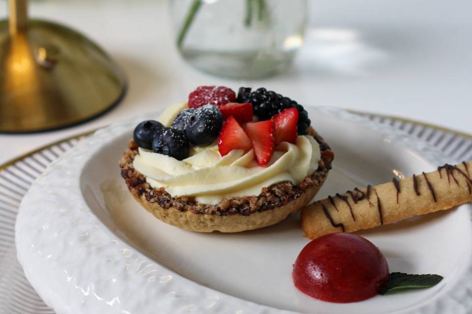 Tarta de frutos rojos