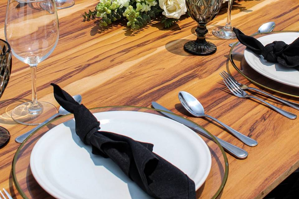 Mesa Rectangular Avellana