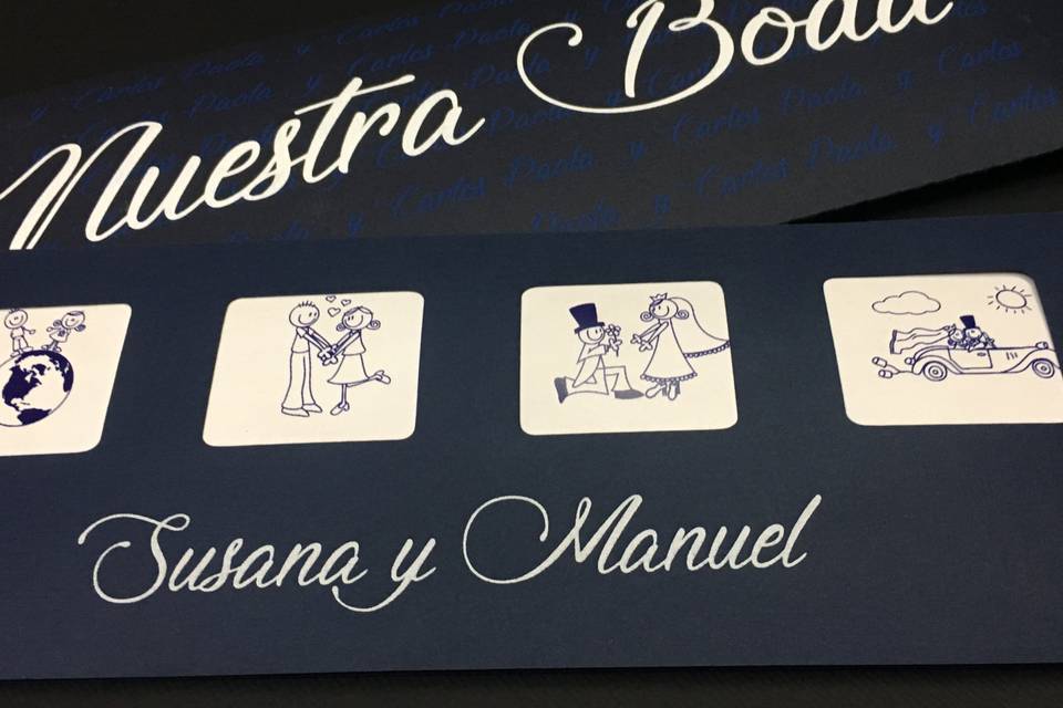 Invitación de boda