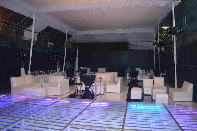 Pista iluminada