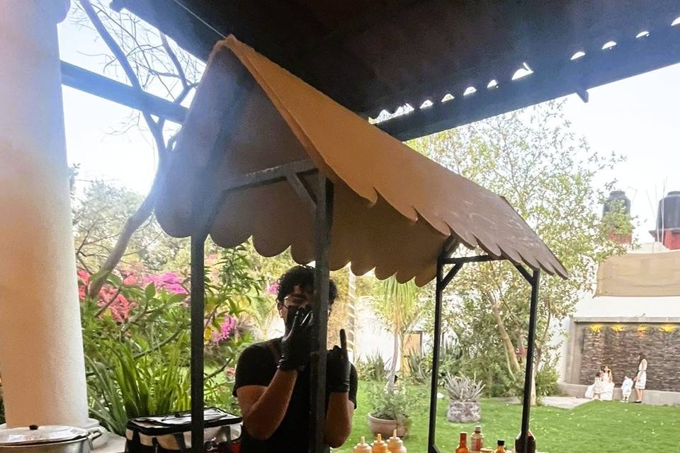 Carrito en la mañana