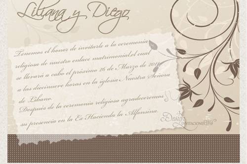 Invitaciones originales