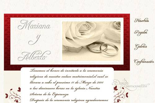 Invitaciones web