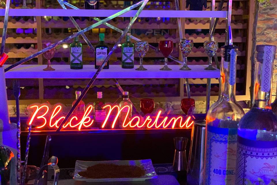 Black martini