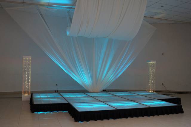 Base para mesa de honor