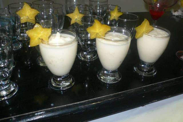 Las piñas coladas nunca faltan