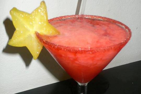 Margarita de fresa