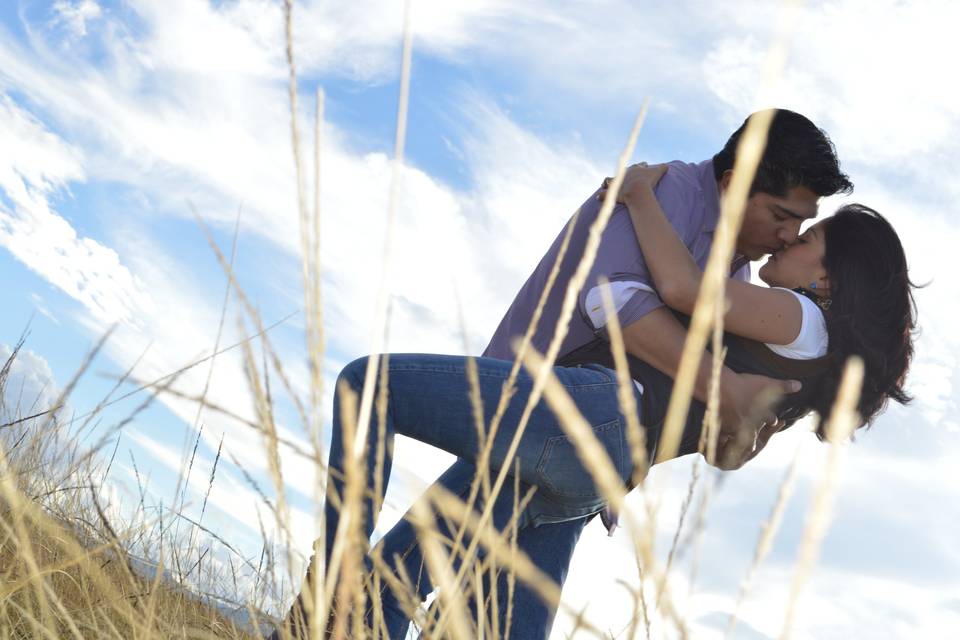 Beso sorprendente