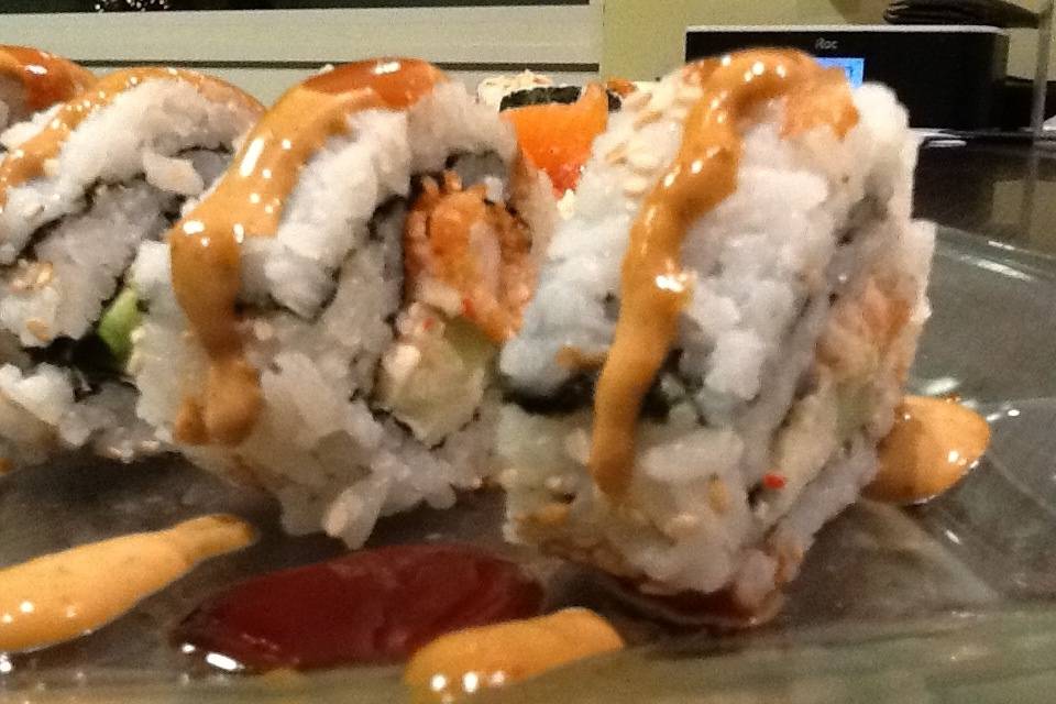 Sushi con especialidades