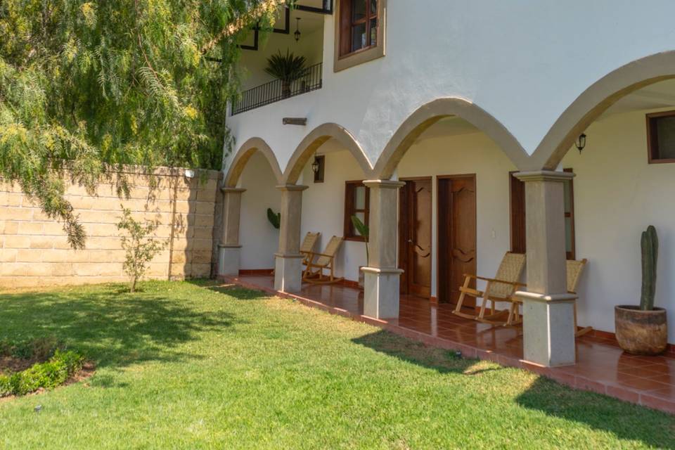 Exterior de habitaciones