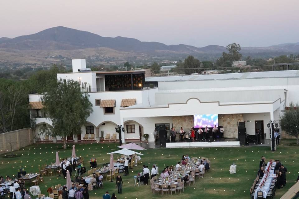 Evento en jardin