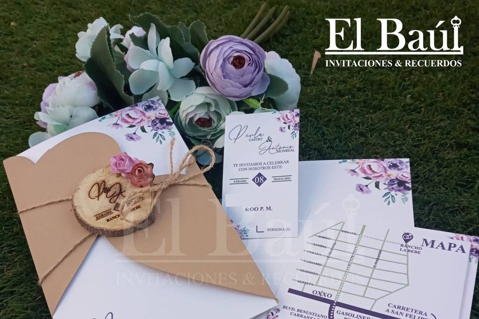 Invitaciones El Baúl