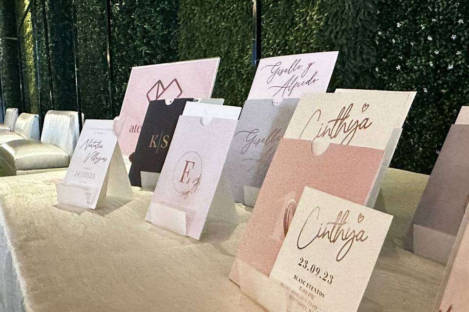 Invitaciones personalizadas