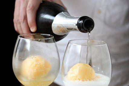 Daiquiri de mandarina champagn