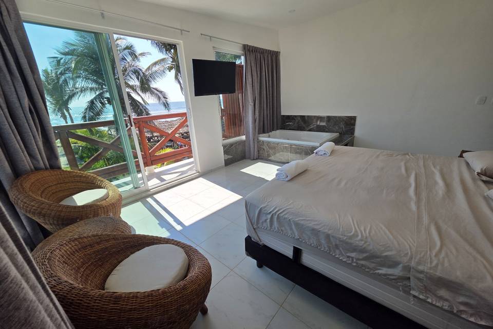 Master suite con Jacuzzi