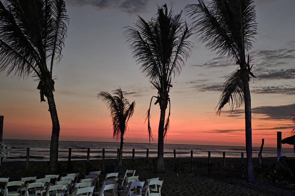 Hermoso atardecer