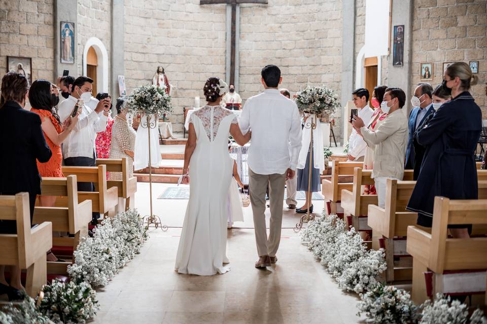 Camino al altar