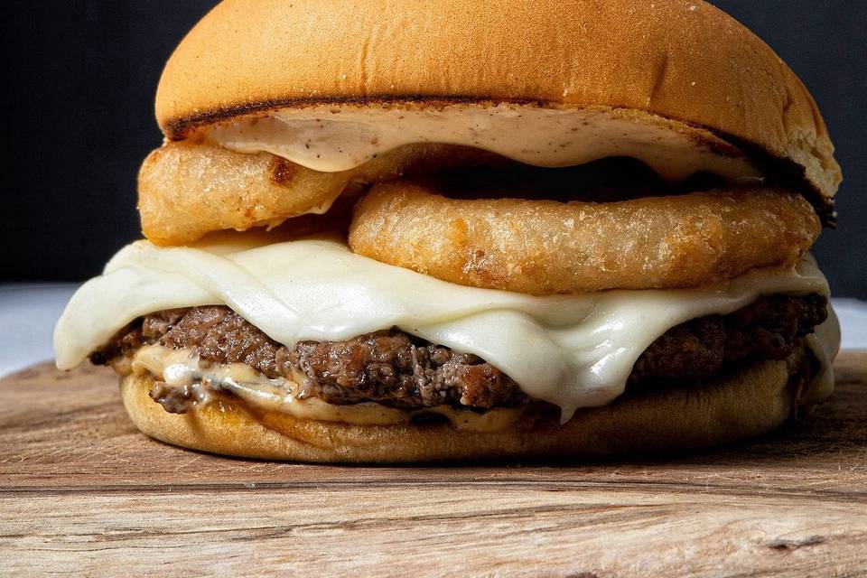Hamburguesa trufada