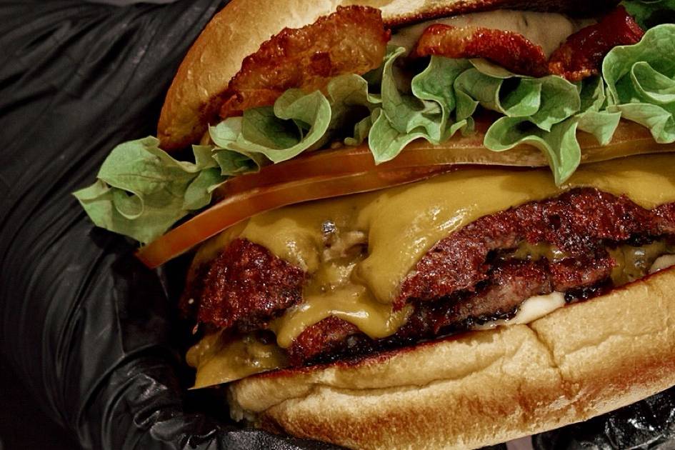 Hamburguesa con bacon