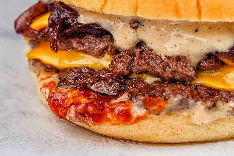 Burger con onion