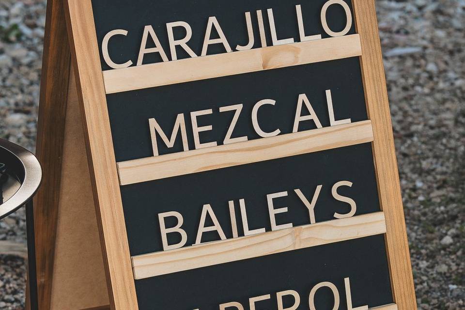 Nuestra pizarra menú