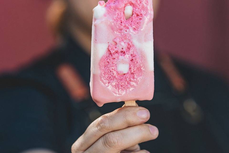 Paleta de Rosquitas de fresa